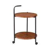 Βοηθητικό τραπεζάκι τρόλεϊ διώροφο - 64209 - 915282