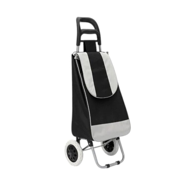 Υφασμάτινο καρότσι λαϊκής - ZZ 302B-2X - 981263 - Black