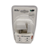 Βύσμα κεραίας TV Coax γωνιακό - 2pcs - 1820-2  - 098722