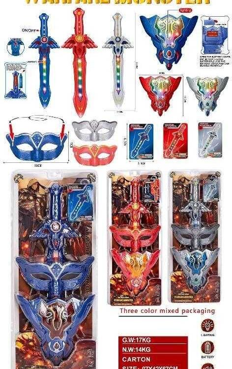 Σετ σούπερ ήρωα με σπαθί και αξεσουάρ - 608A40 - 730147