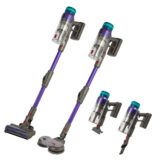 Σκούπα επαναφορτιζόμενη PRVC-40507 Primo Apollo Aqua Flex 3σε1 29.6V BLDC μοτέρ Γκρι-Μωβ