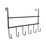 Μεταλλική κρεμάστρα πόρτας 6 θέσεων - 57909