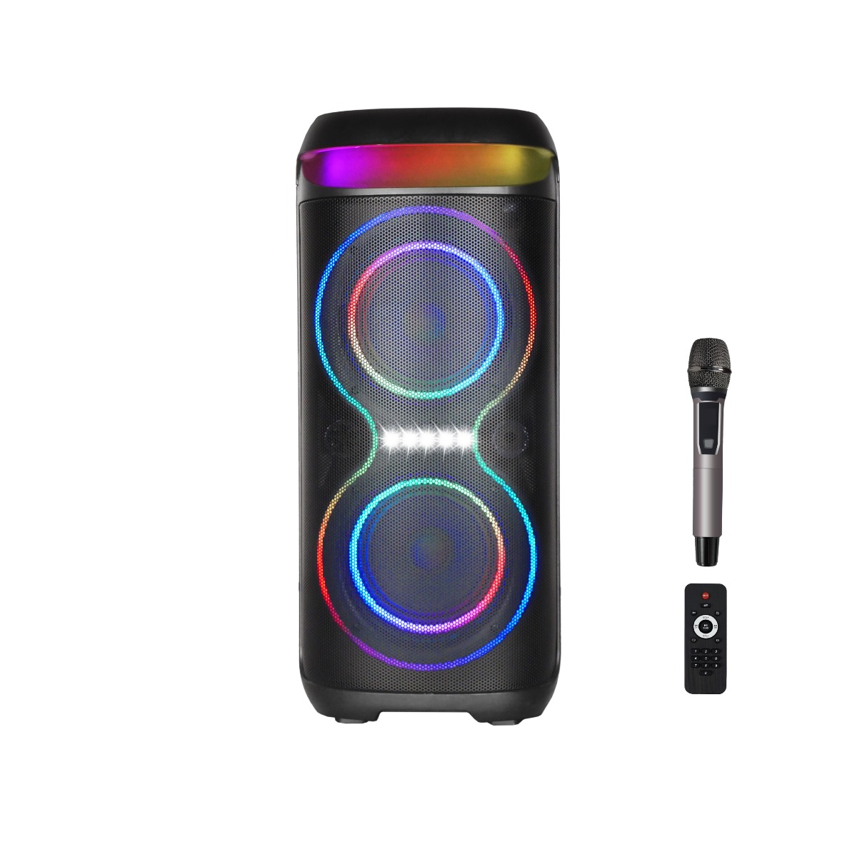 XO F70 Διπλό Ηχείο Bluetooth AC & DC 6.5 RGB 40W - Image 2
