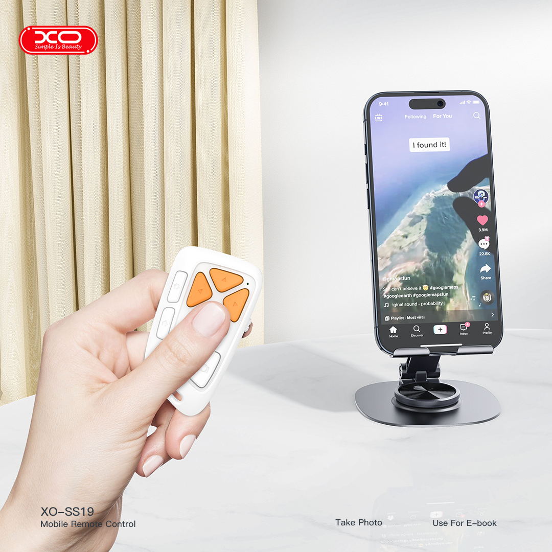 XO SS19 Πολυλειτουργικό Τηλεχειριστήριο Κινητού με Bluetooth - Image 7