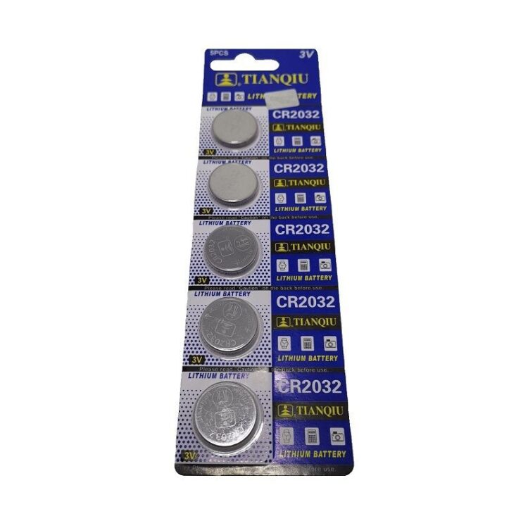 Μπαταρίες λιθίου - CR2032 - 3V - 5pcs - 689633