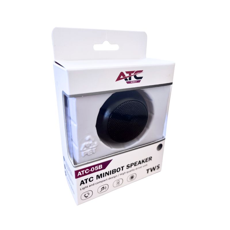 ATC-05B Mini Φορητό Ηχείο Μαύρο - Image 2