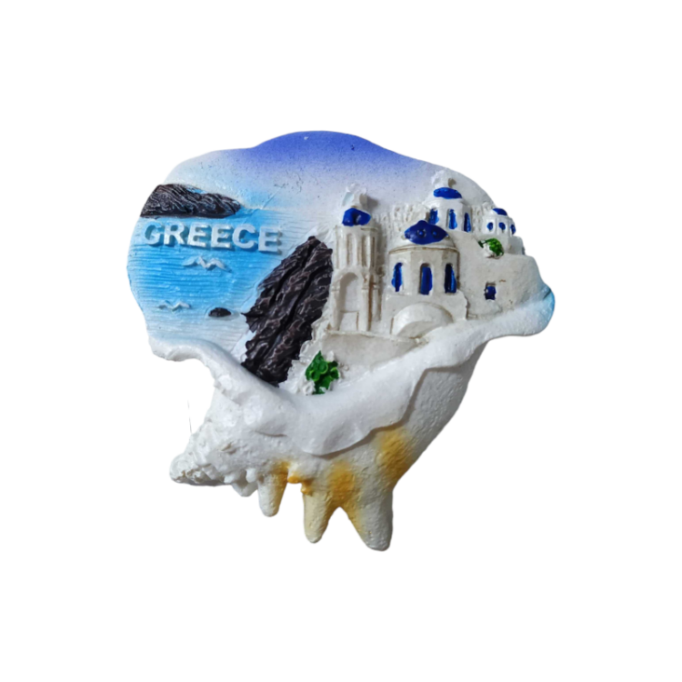 Tουριστικό μαγνητάκι Souvenir - Σετ 12pcs - Greece - 678003
