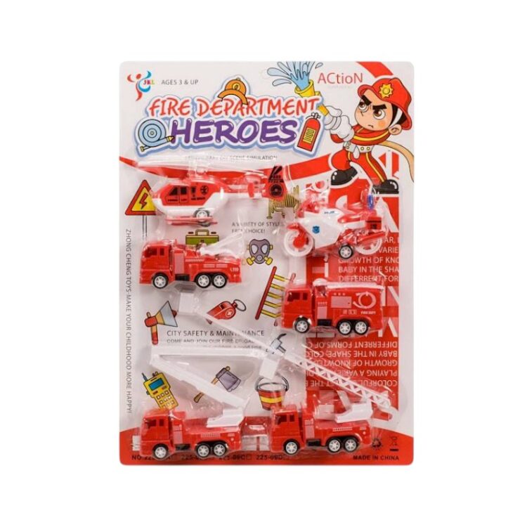 Σετ πυροσβεστικά οχήματα - JKL-09A - 917270