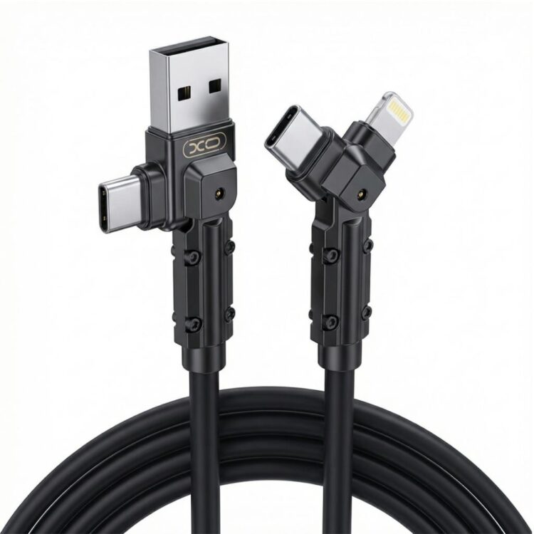 XO NB308 Καλώδιο Φόρτισης & Μεταφοράς Δεδομένων 4 σε 1