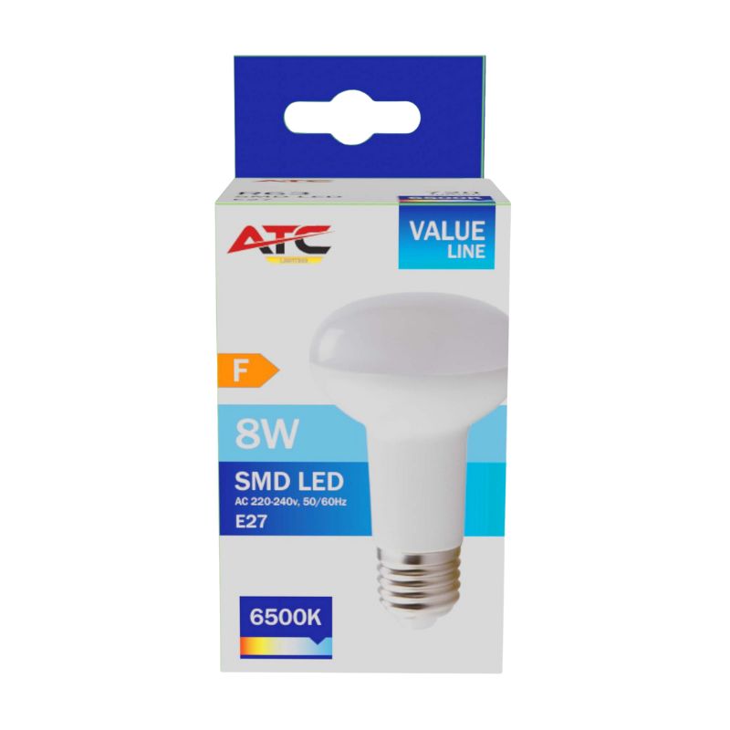 ATC SMD Λαμπτήρας LED Spot R63 230V 8W/720LM E27 6500K - Image 2