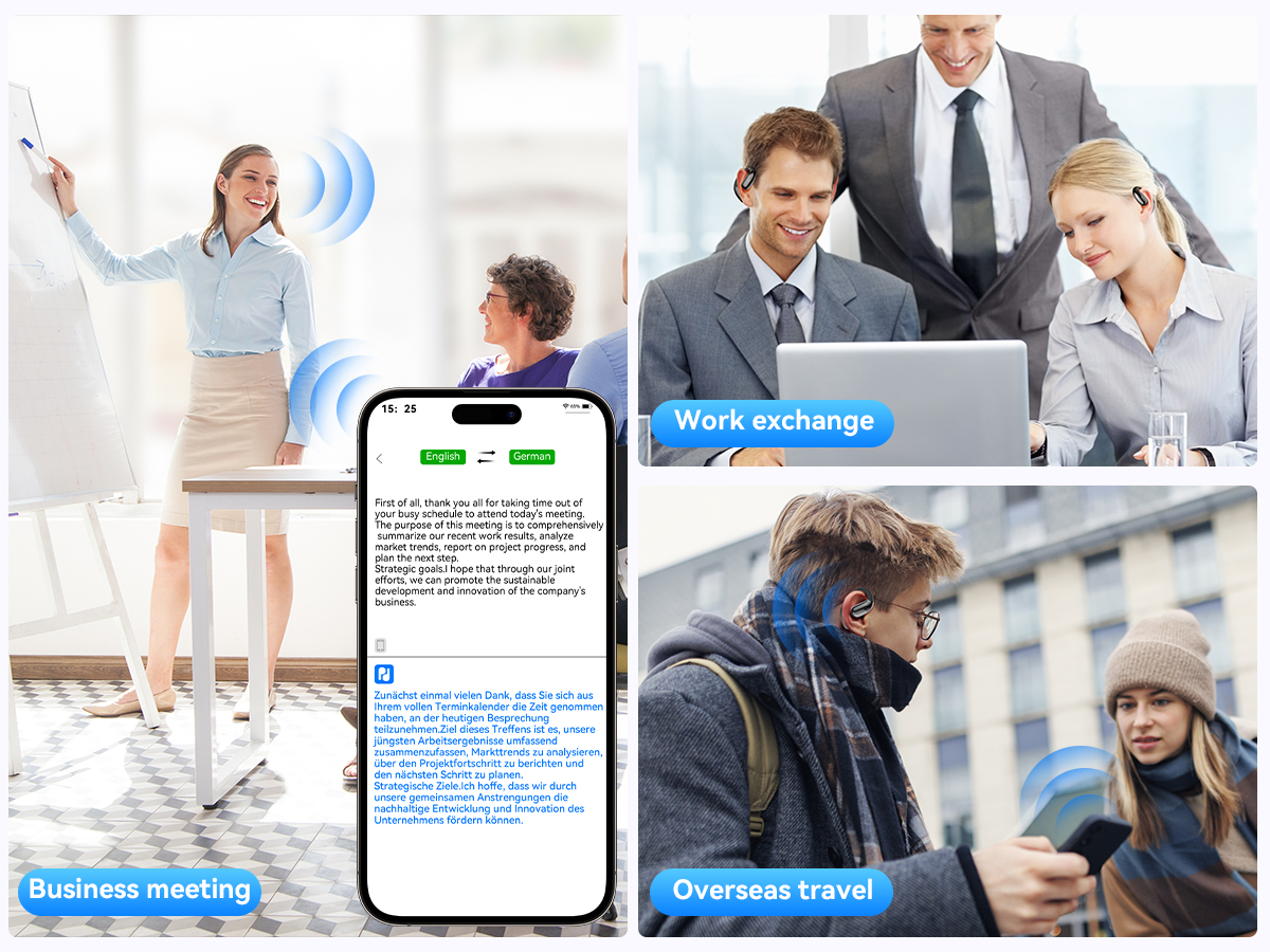 XO G37 Ακουστικά Bluetooth OWS με Μετάφραση Al - Image 14