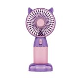 Επαναφορτιζόμενος ανεμιστήρας mini - 0808-2 - 033138 - Purple