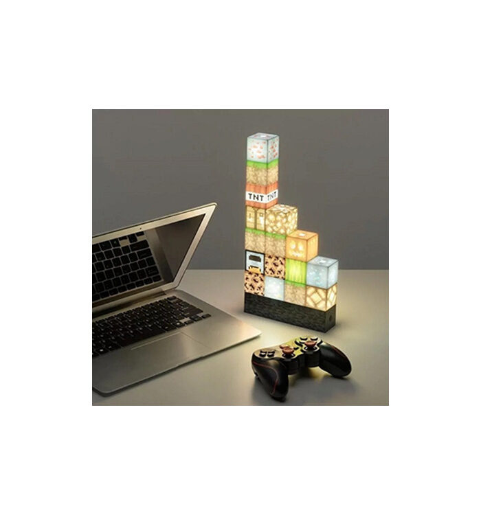 Διακοσμητικό Επιτραπέζιο Φωτιστικό LED USB Minecraft OEM 5942