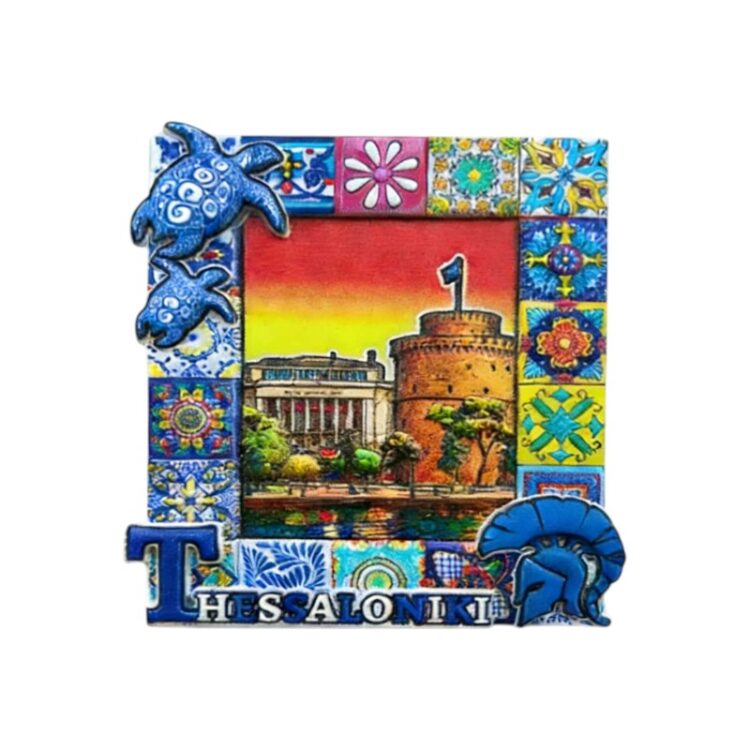 Τουριστικό μαγνητάκι Souvenir - Σετ 12pcs - Thessaloniki - 678560