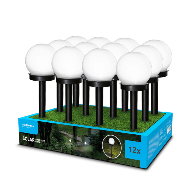 Modee Lighting Ηλιακό Φωτιστικό Κήπου LED GS014 38cm