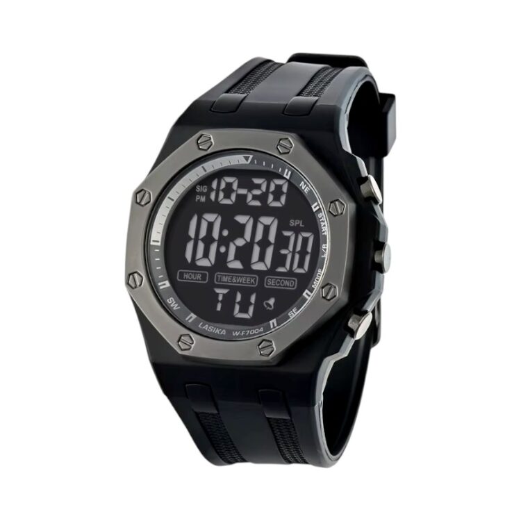 Ψηφιακό ρολόι χειρός - WF7004 - Lasika - 115157 - Silver/Black
