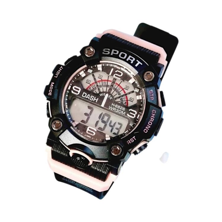 Ψηφιακό ρολόι χειρός - D6826 - Dash - 115166 - Beige