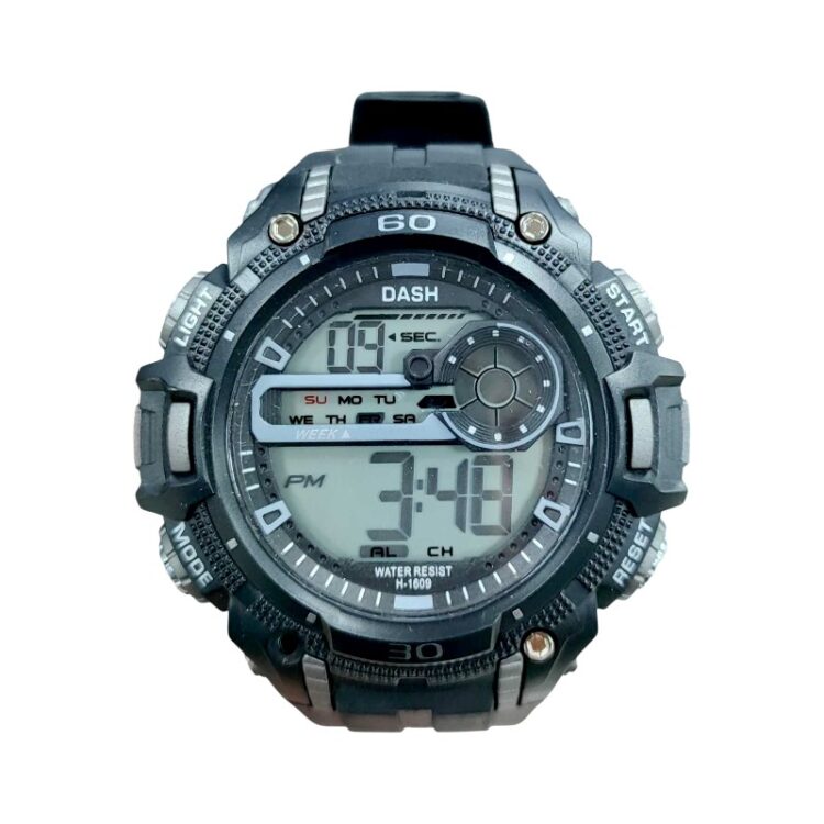 Ψηφιακό ρολόι χειρός - H1609 - Dash - 115169 - Black/Grey