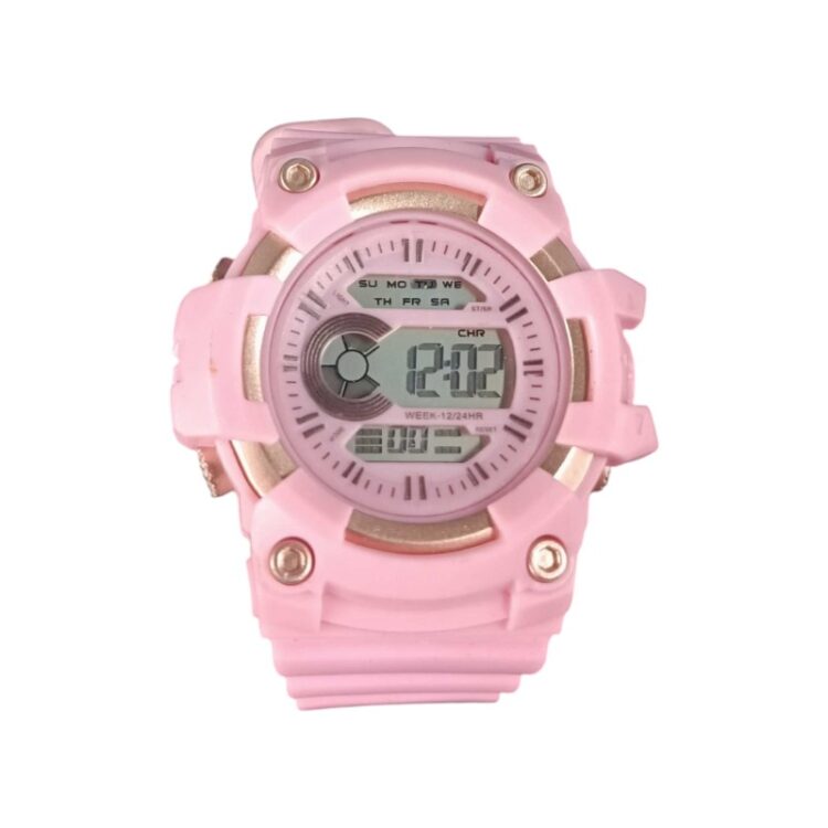 Ψηφιακό ρολόι χειρός - L98 - 115189 - Pink