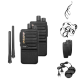 Baofeng BF-T100 Ασύρματος Πομποδέκτης UHF/VHF 8W χωρίς Οθόνη Σετ 2τμχ