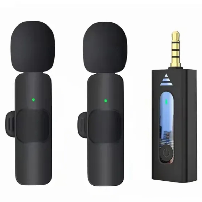 K35 Σετ Πυκνωτικό Μικρόφωνο 3.5mm Πέτου, Clip On για Φωνητικά