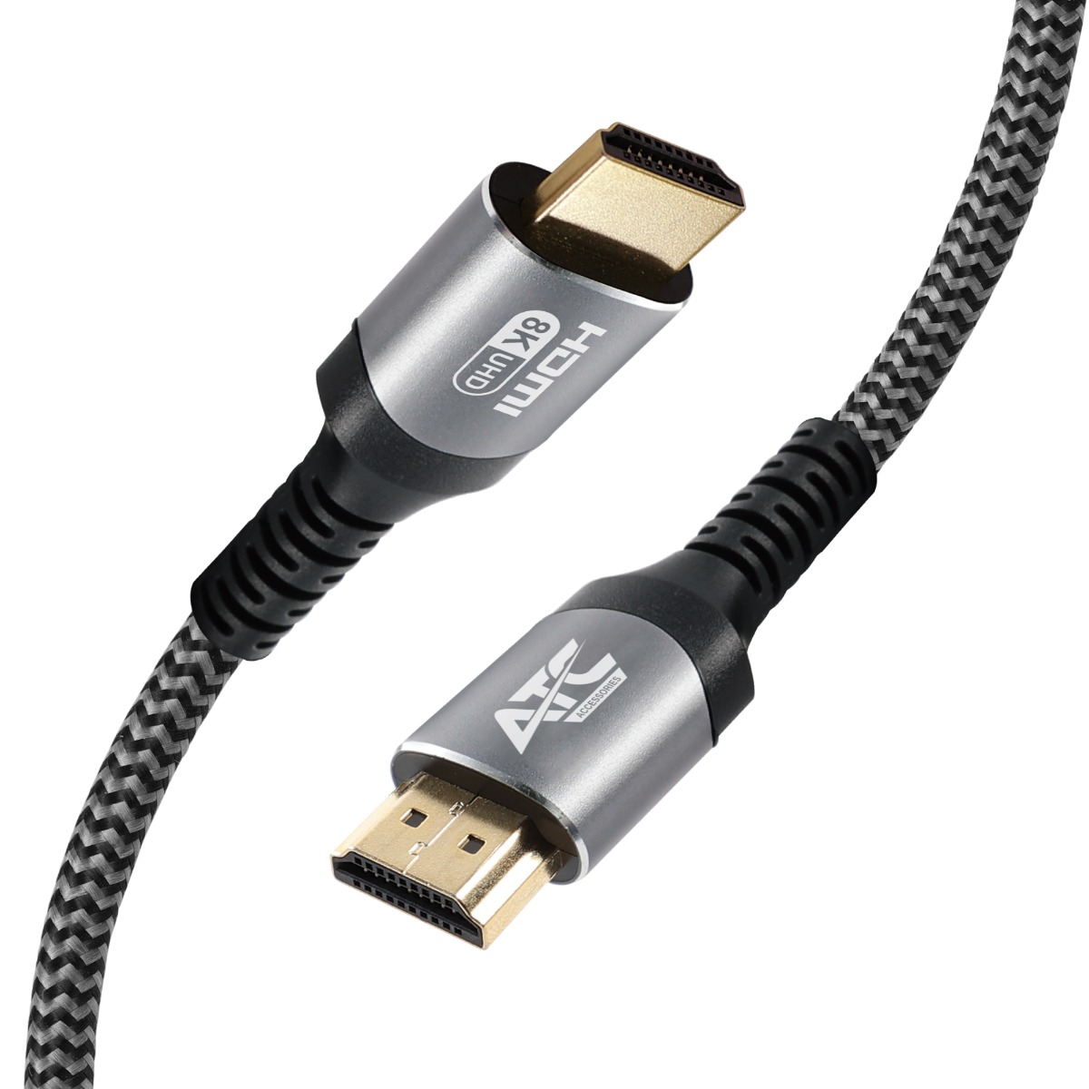 ATC Καλώδιο HDMI 2.1V 8K Premium 60Hz 2m