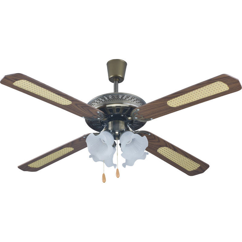 Ανεμιστήρας Οροφής PRCF-80279 Primo 52'' 130εκ. 4Φώτα 4Φτερά Καφέ - Image 2