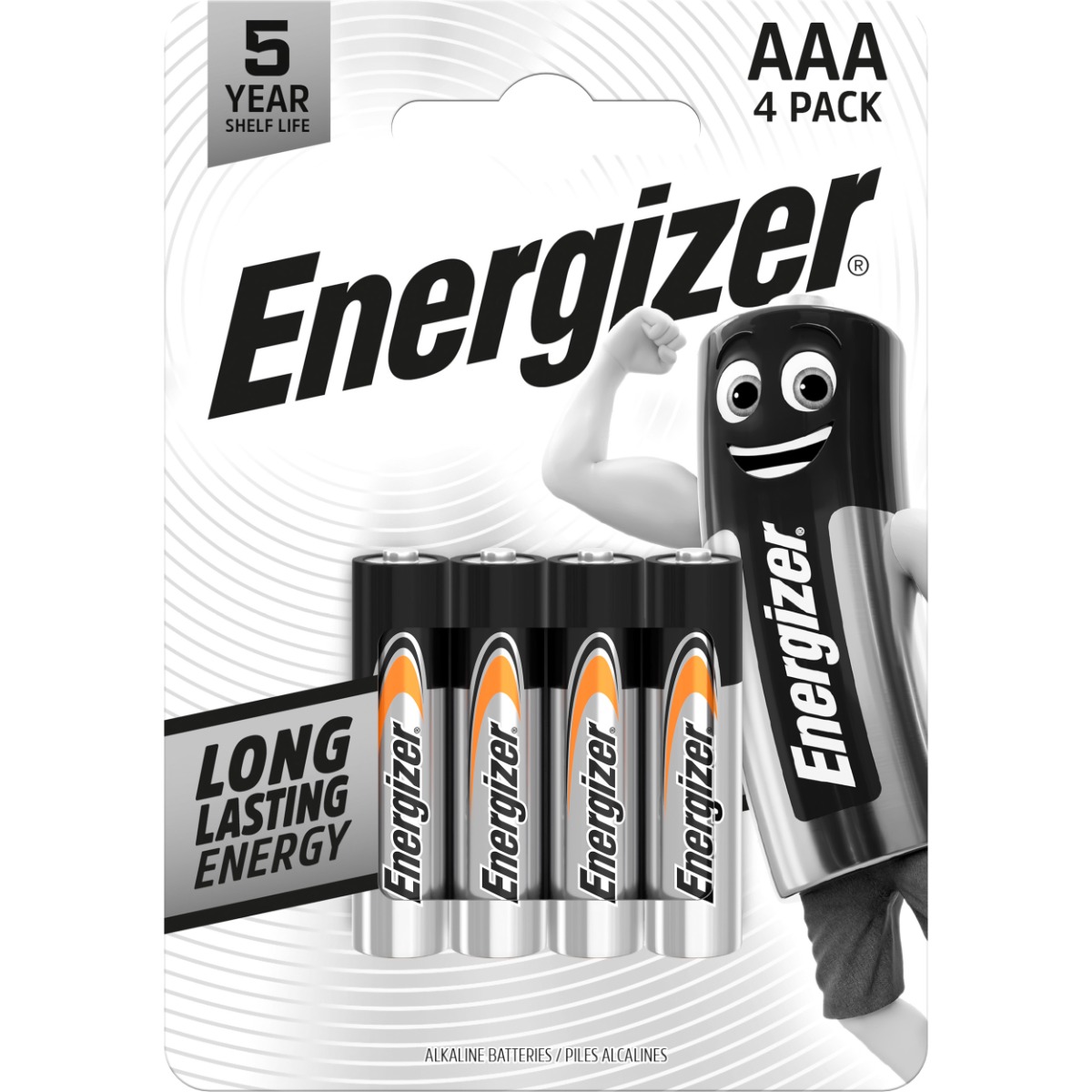 ENERGIZER Everyday Αλκαλική Μπαταρία LR03 AAA 4τμχ