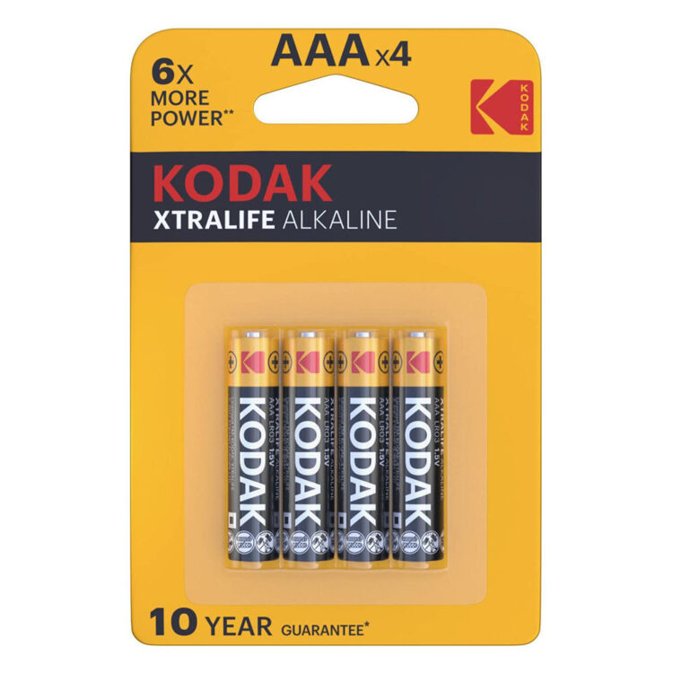 Kodak Extra Life LR03 AAA Μπαταρία (4τμχ)