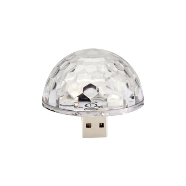 Φωτάκι φωτορυθμικό USB LED πολύχρωμο - Y-80 - 759611
