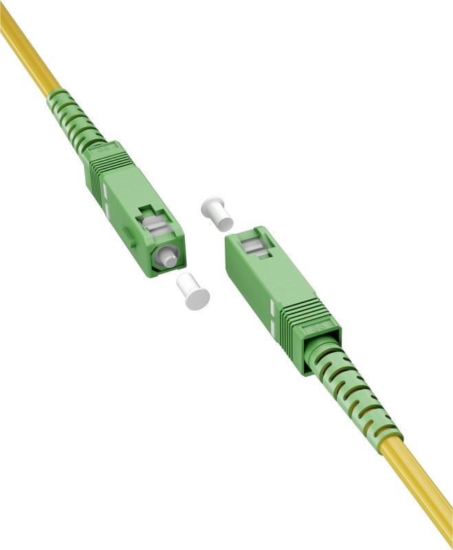 Goobay Καλώδιο Οπτικής FTTH Ίνας Μονής Λειτουργίας OS2 Κίτρινο 10μ - Image 2
