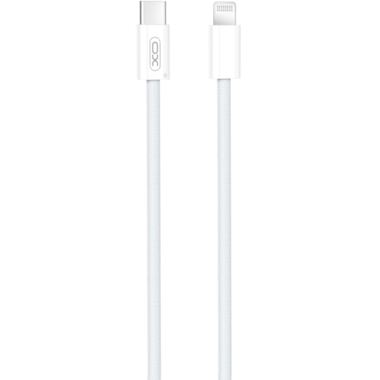 XO NB-Q260A Καλώδιο Φόρτισης & Δεδομένων Lightning σε Type-C 27W Πλεκτό 1m