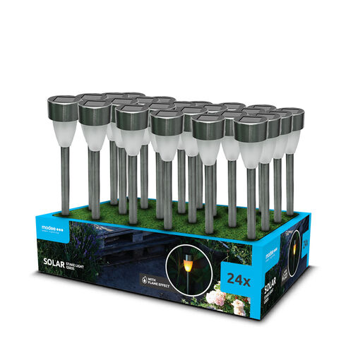 Modee Lighting LED Ηλιακό Φωτιστικό Κήπου GS035 36cm - Image 2