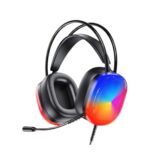 Ενσύρματα ακουστικά - LED RGB Headphones - GM-11 - AWEI - 260868 - Black