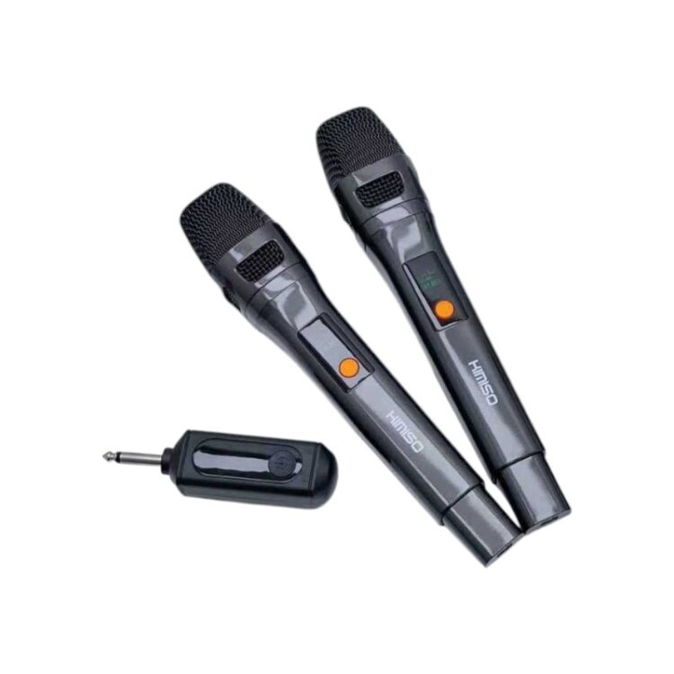 Σετ 2 ασύρματα μικρόφωνα - KMS-904MC - 509045 - Black