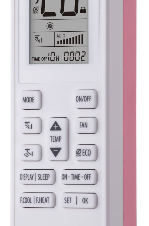 SMASOON K-8008E Universal Τηλεχειριστήριο Κλιματισμού Ροζ