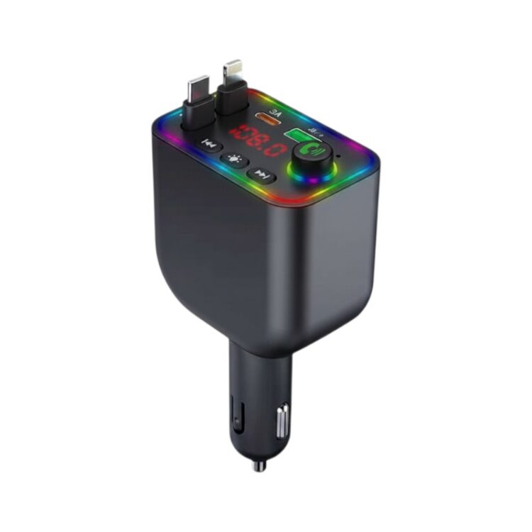 Transmitter αυτοκινήτου Bluetooth με 2 καλώδια φόρτισης - Y4 - 811771
