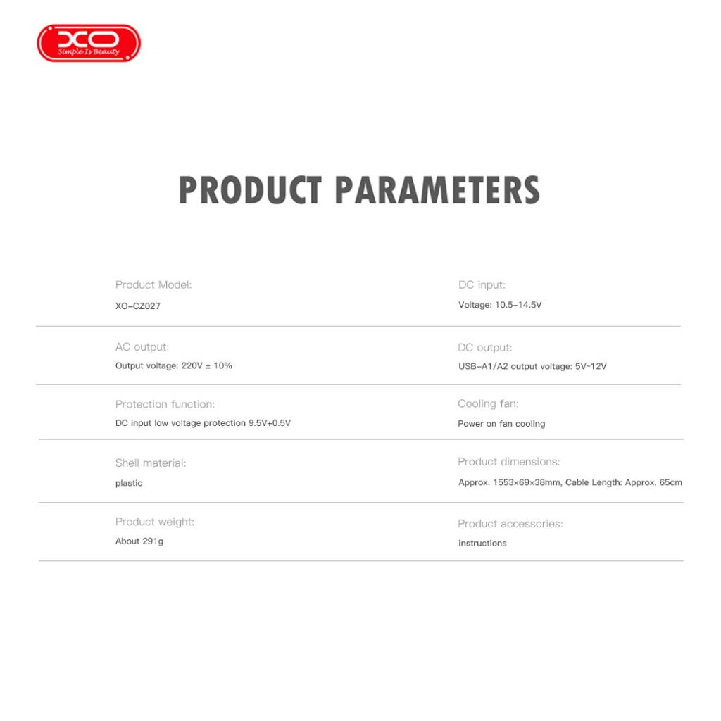 XO PB308 Ψηφιακό Power Bank Γρήγορης Φόρτισης 10000mAh - Image 5