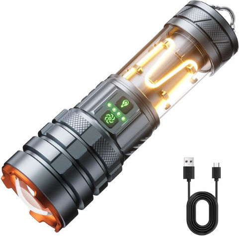 Επαναφορτιζόμενος Φακός LED YM-G580