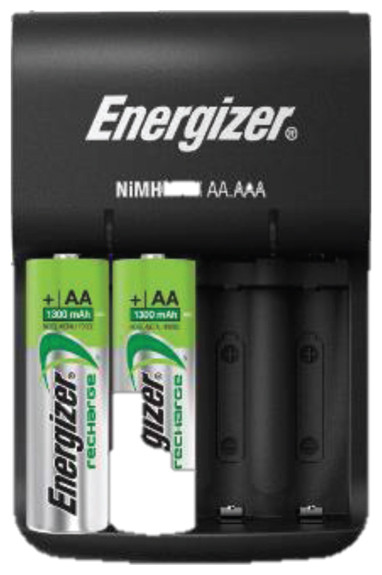 Energizer Base Φορτιστής Μπαταριών Ni-MH με 4 x R6/AA Μπαταρίες 1300 mAh - Image 3