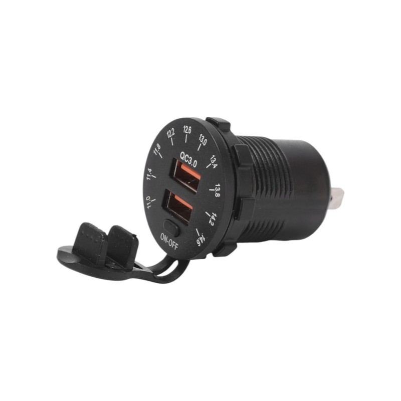 Σταθερή θύρα φόρτισης USB οχημάτων - Quick Charger - 1540405/06 - 507935