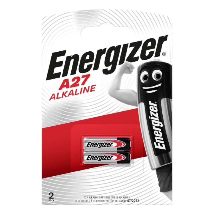 Energizer A27 Αλκαλική Μπαταρία 12V 2 τμχ