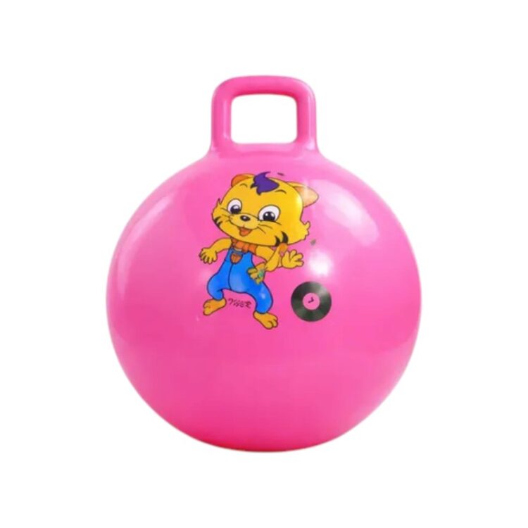 Φουσκωτή μπάλα αναπήδησης Hop-Hop - 65430-01 - 65cm - 430g - 982307 - Pink