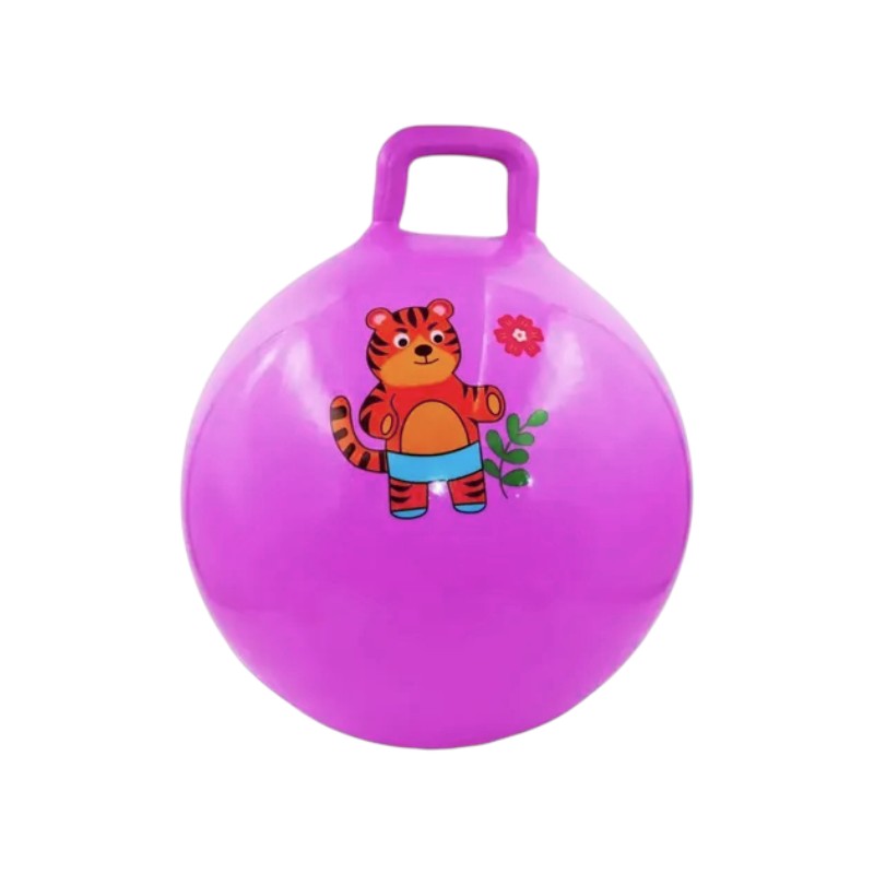 Φουσκωτή μπάλα αναπήδησης Hop-Hop - 65430-01 - 65cm - 430g - 982307 - Purple