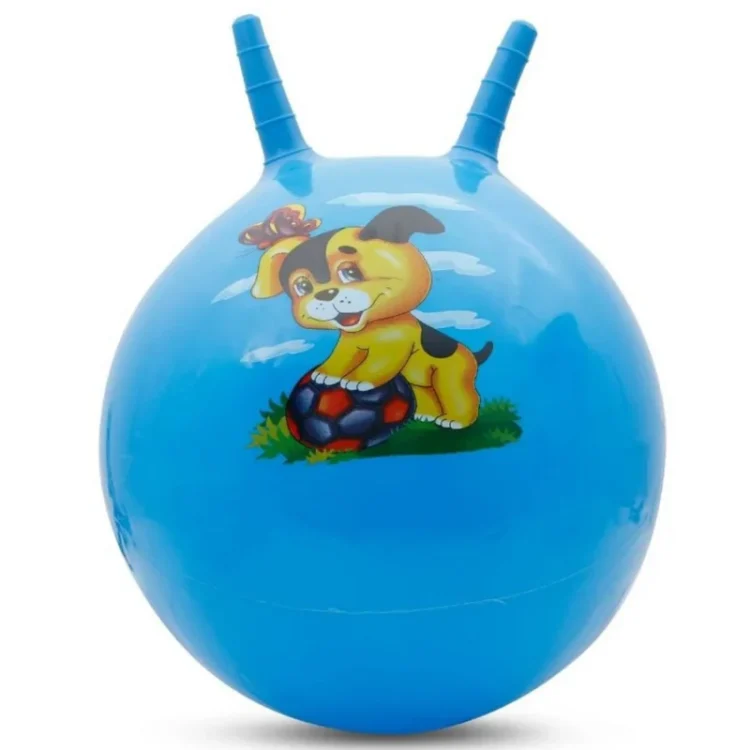 Φουσκωτή μπάλα αναπήδησης Hop-Hop - 55350-02 - 55cm - 982314 - Blue